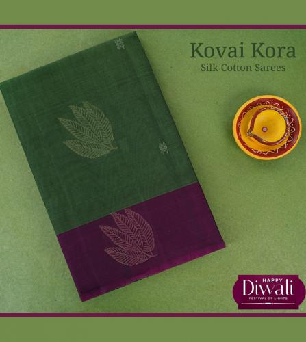 COIMBATORE KORA COTTON SAREE 620 MTS